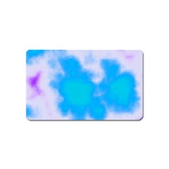 Blue And Purple Clouds Magnet (name Card)