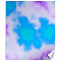 Blue And Purple Clouds Canvas 8  X 10  by TRENDYcouture