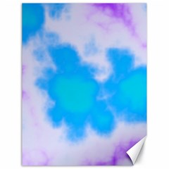 Blue And Purple Clouds Canvas 18  X 24   by TRENDYcouture