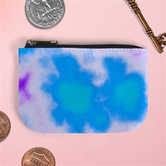 Blue And Purple Clouds Mini Coin Purses