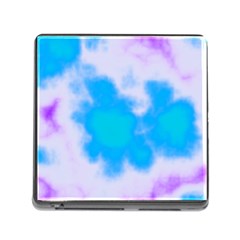 Blue And Purple Clouds Memory Card Reader (square) by TRENDYcouture