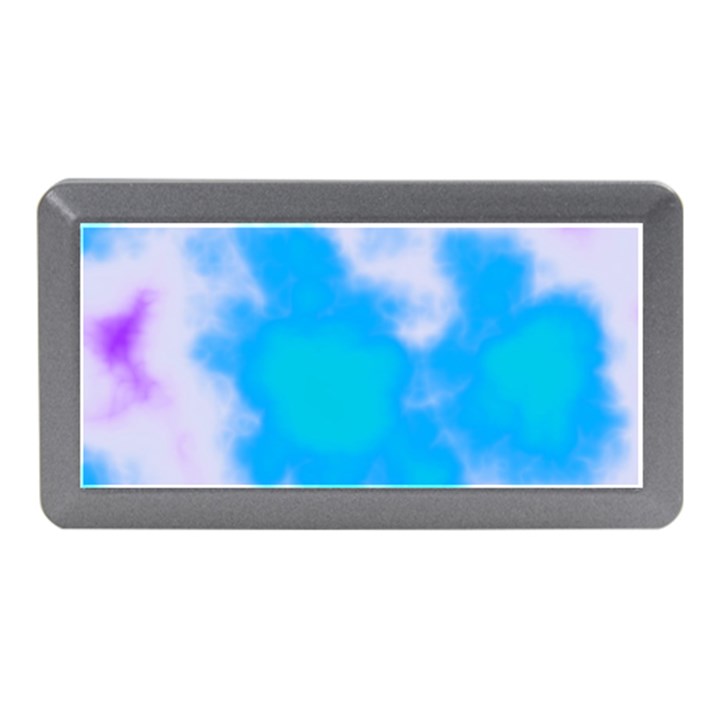 Blue And Purple Clouds Memory Card Reader (Mini)