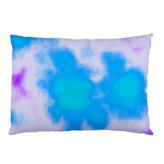 Blue And Purple Clouds Pillow Case (two Sides)