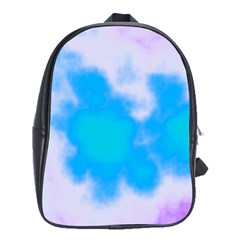 Blue And Purple Clouds School Bags (xl) 