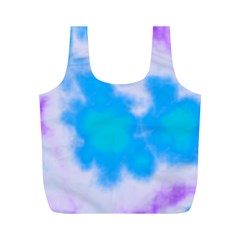 Blue And Purple Clouds Full Print Recycle Bags (m)  by TRENDYcouture