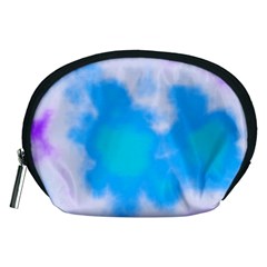 Blue And Purple Clouds Accessory Pouches (medium) 