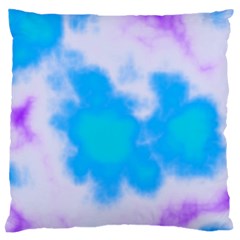 Blue And Purple Clouds Standard Flano Cushion Case (one Side)