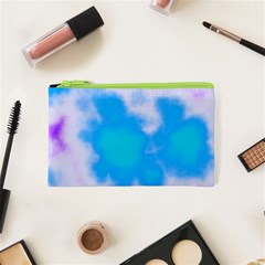 Blue And Purple Clouds Cosmetic Bag (xs)