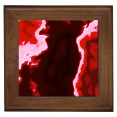 Crimson Sky Framed Tiles by TRENDYcouture