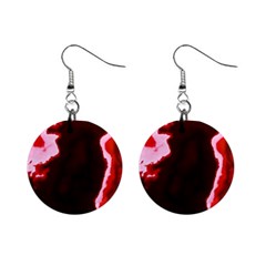 Crimson Sky Mini Button Earrings by TRENDYcouture