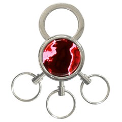 Crimson Sky 3-ring Key Chains by TRENDYcouture