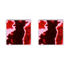 Crimson Sky Cufflinks (square) by TRENDYcouture