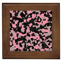 Kitty Camo Framed Tiles