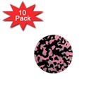 Kitty Camo 1  Mini Magnet (10 pack)  Front