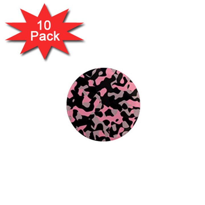 Kitty Camo 1  Mini Magnet (10 pack) 