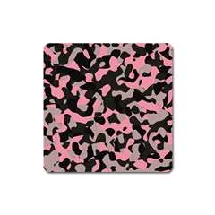 Kitty Camo Square Magnet