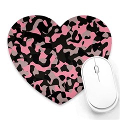 Kitty Camo Heart Mousepads by TRENDYcouture