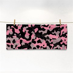 Kitty Camo Hand Towel