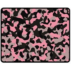 Kitty Camo Fleece Blanket (medium)  by TRENDYcouture