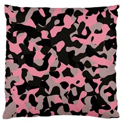 Kitty Camo Large Cushion Case (two Sides)