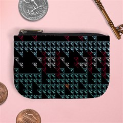 Triangles                                                                               	mini Coin Purse