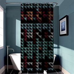 Triangles                                                                               	shower Curtain 36  X 72 