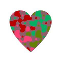 Spots                                                                                			magnet (heart) by LalyLauraFLM