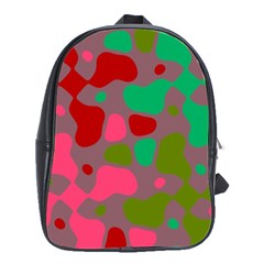 Spots                                                                                			school Bag (large) by LalyLauraFLM