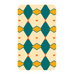 Blue Yellow Rhombus Pattern                                                                                 			memory Card Reader (rectangular) by LalyLauraFLM