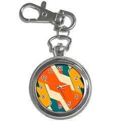 Shapes In Retro Colors                                                                                  			key Chain Watch