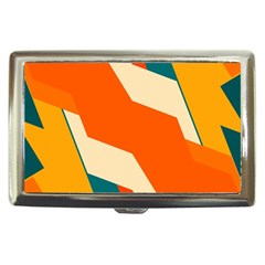 Shapes In Retro Colors                                                                                  			cigarette Money Case