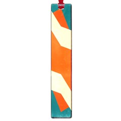 Shapes In Retro Colors                                                                                  			large Book Mark