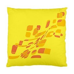 Yellow Abstraction Standard Cushion Case (one Side)