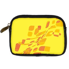 Yellow Abstraction Digital Camera Cases