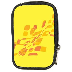 Yellow Abstraction Compact Camera Cases