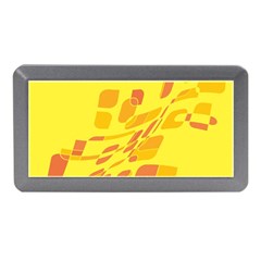 Yellow Abstraction Memory Card Reader (mini)