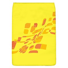 Yellow Abstraction Flap Covers (l) 