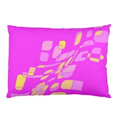 Pink Abstraction Pillow Case