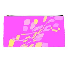 Pink Abstraction Pencil Cases by Valentinaart