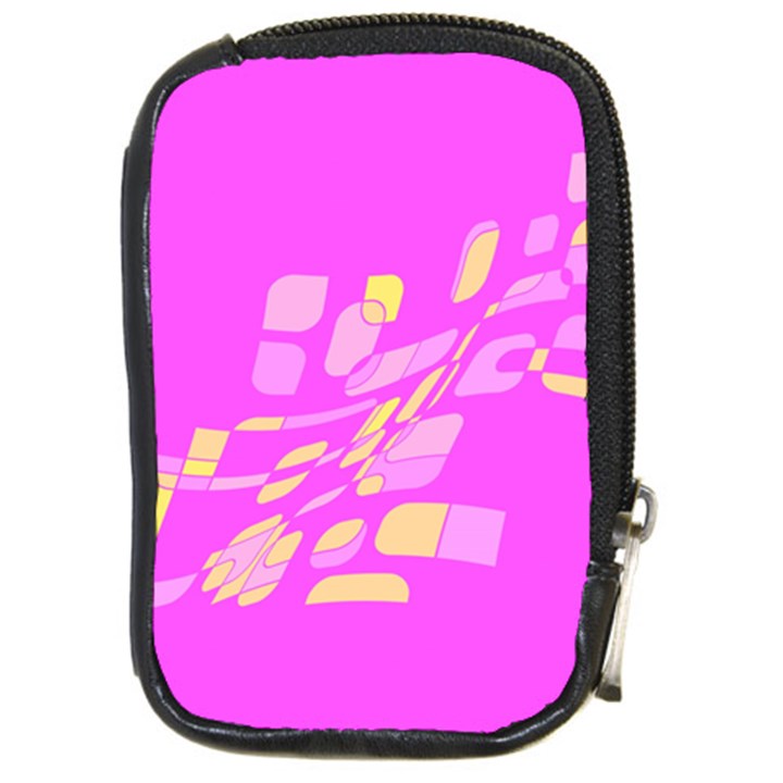 Pink abstraction Compact Camera Cases