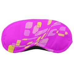 Pink Abstraction Sleeping Masks