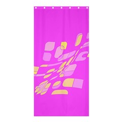 Pink Abstraction Shower Curtain 36  X 72  (stall) 