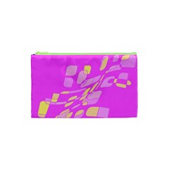 Pink Abstraction Cosmetic Bag (xs)