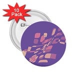 Purple abstraction 2.25  Buttons (10 pack)  Front