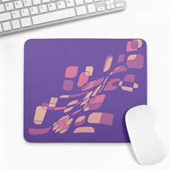 Purple Abstraction Large Mousepads by Valentinaart