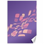 Purple abstraction Canvas 12  x 18   11.88 x17.36  Canvas - 1