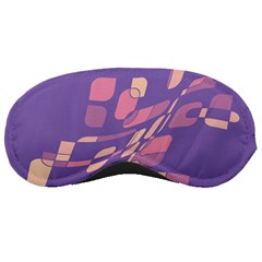 Purple Abstraction Sleeping Masks