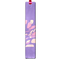 Purple Abstraction Large Book Marks by Valentinaart