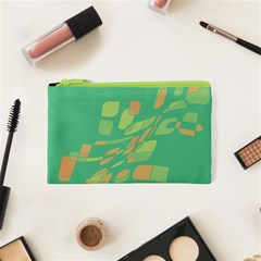 Green Abastraction Cosmetic Bag (xs)