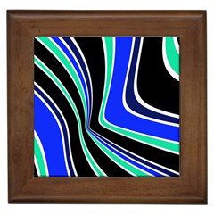 Colors Of 70 s Framed Tiles by Valentinaart